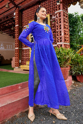 Vibrant Kutchi Bandhani Style Kurti NV0001